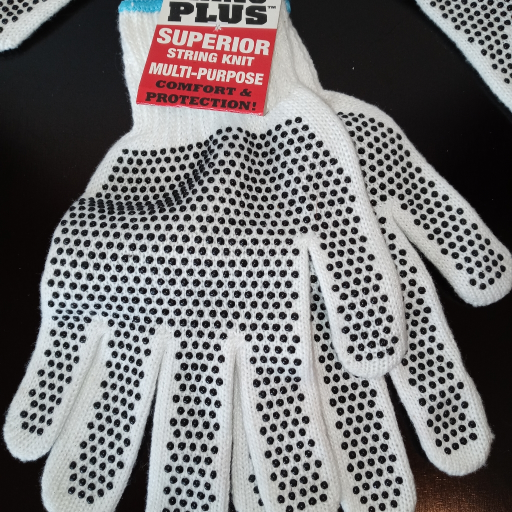 Multi-Purpose String Knit Gloves